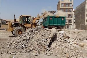 نخستین سایت تخلیه نخاله ساختمانی کرمانشاه افتتاح شد