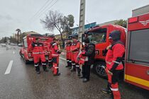 آماده باش کامل ۲۴ ایستگاه آتش نشانی شیراز برای مقابله با حوادث احتمالی بارندگی