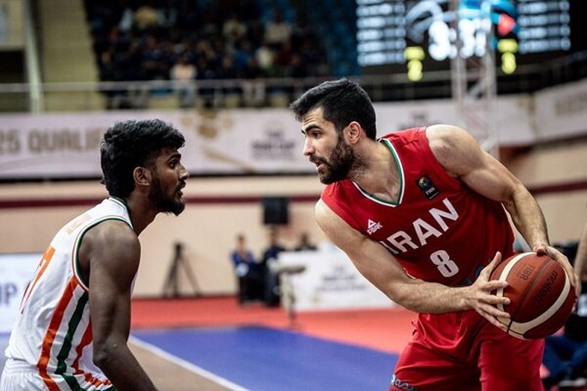 بسکتبال ایران هند