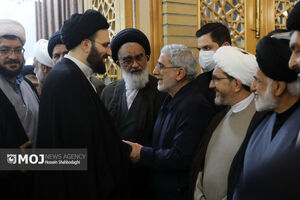 مراسم ترحیم مادر مجاهد نستوه سید مقاومت سید حسن نصرالله