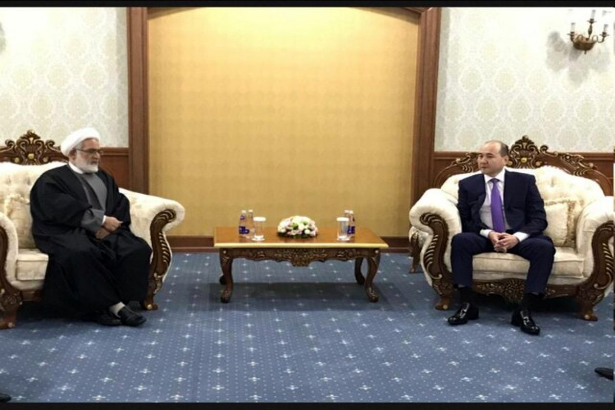 دیدار حجت الاسلام منتظری با دادستان کل کشور قزاقستان