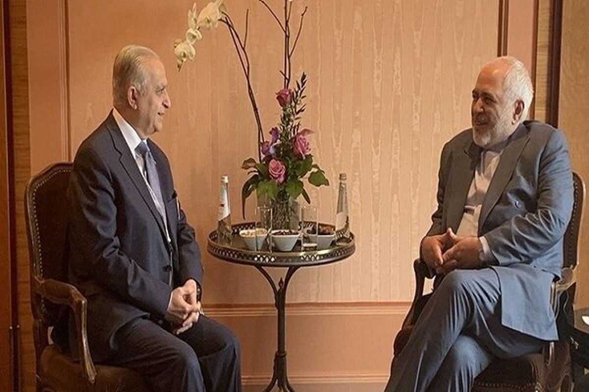 دیدار وزیر امور خارجه عراق با ظریف