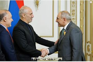 یک مقام ایرانی با نخست‌وزیر ارمنستان دیدار کرد