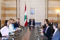 نخست وزیر لبنان بر خلع سلاح مقاومت در دیدار هیئت آمریکایی تاکید کرد