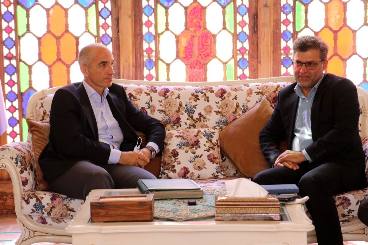 شهردار کاشان و نماینده سازمان ملل