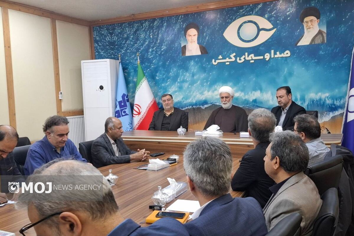 دیدار امام جمعه کیش با امام جمعه 
