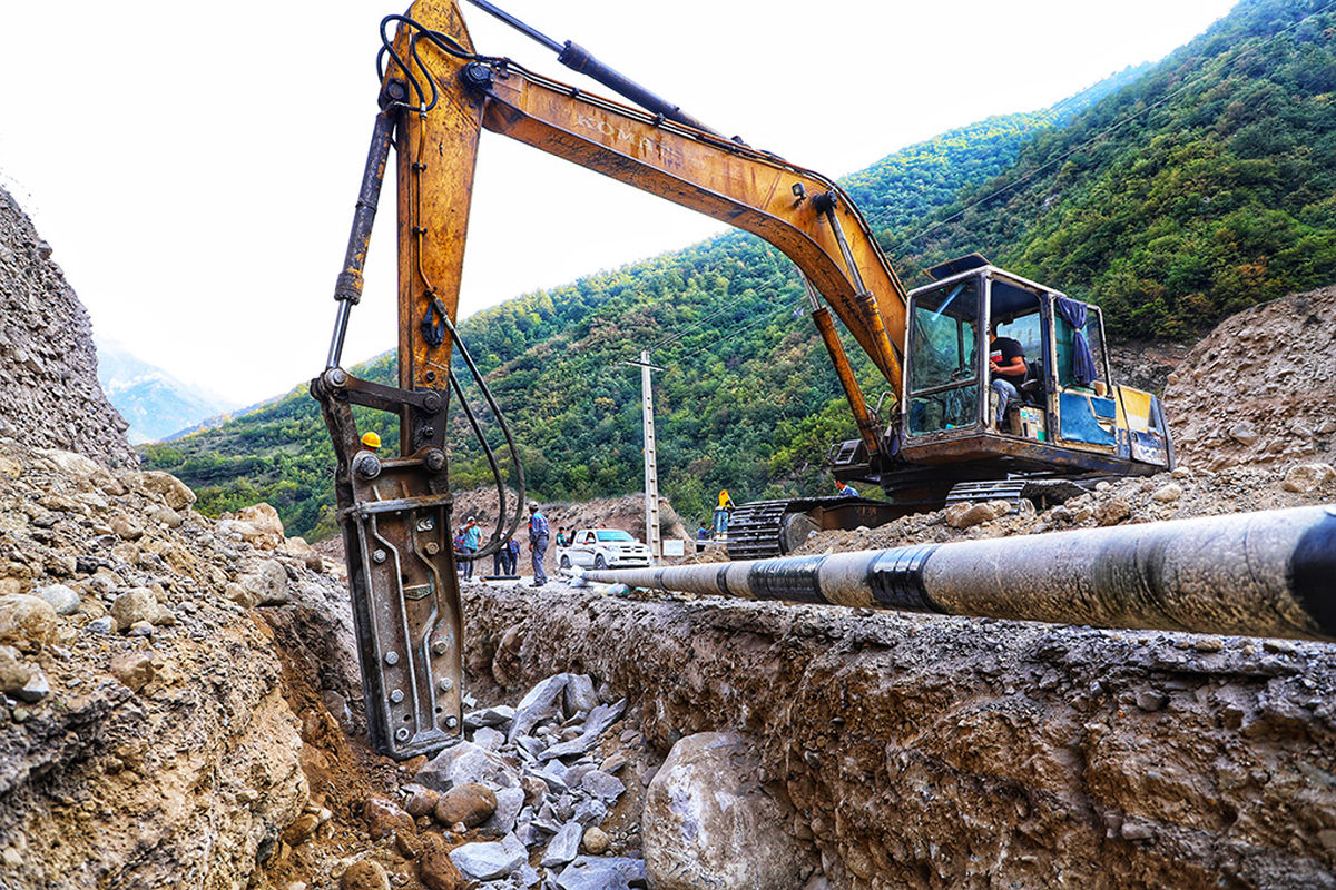 گازرسانی در مازندران