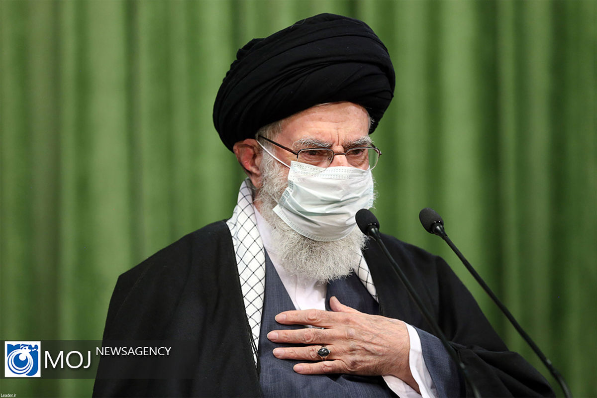 ارتباط تصویری مداحان با مقام معظم رهبری