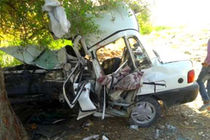 یک کشته بر اثر برخورد خودرو با درخت در مبارکه