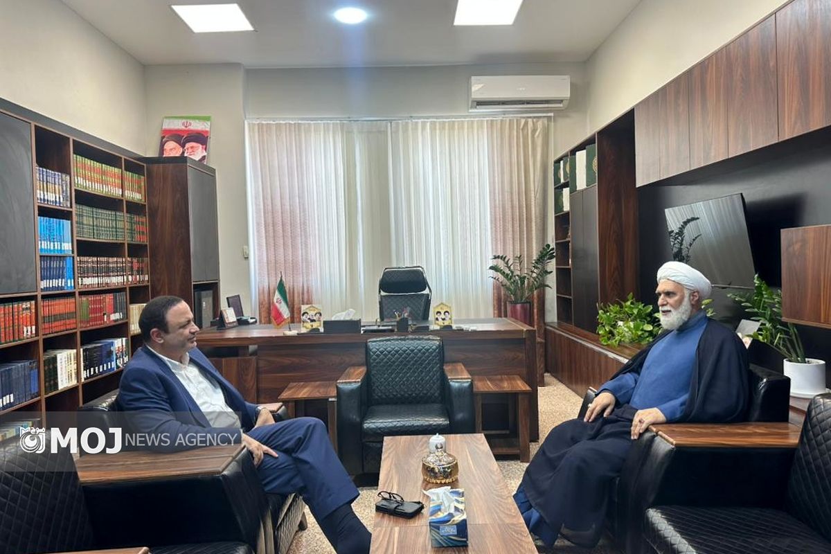 دیدار امام جمعه کیش با مسرور