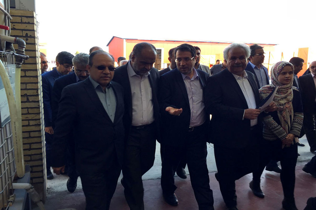 افتتاح دو طرح صنعتی با حمایت بانک ملی ایران