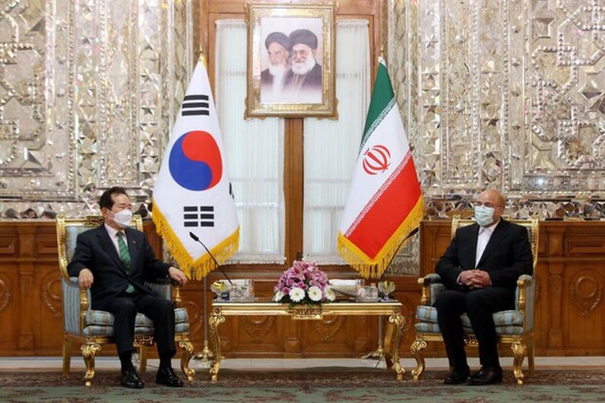 دیدار نخست وزیر کره جنوبی با قالیباف