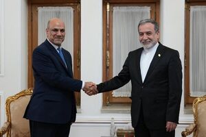خداحافظی سفیر عراق با وزیر امور خارجه ایران دیدار کرد