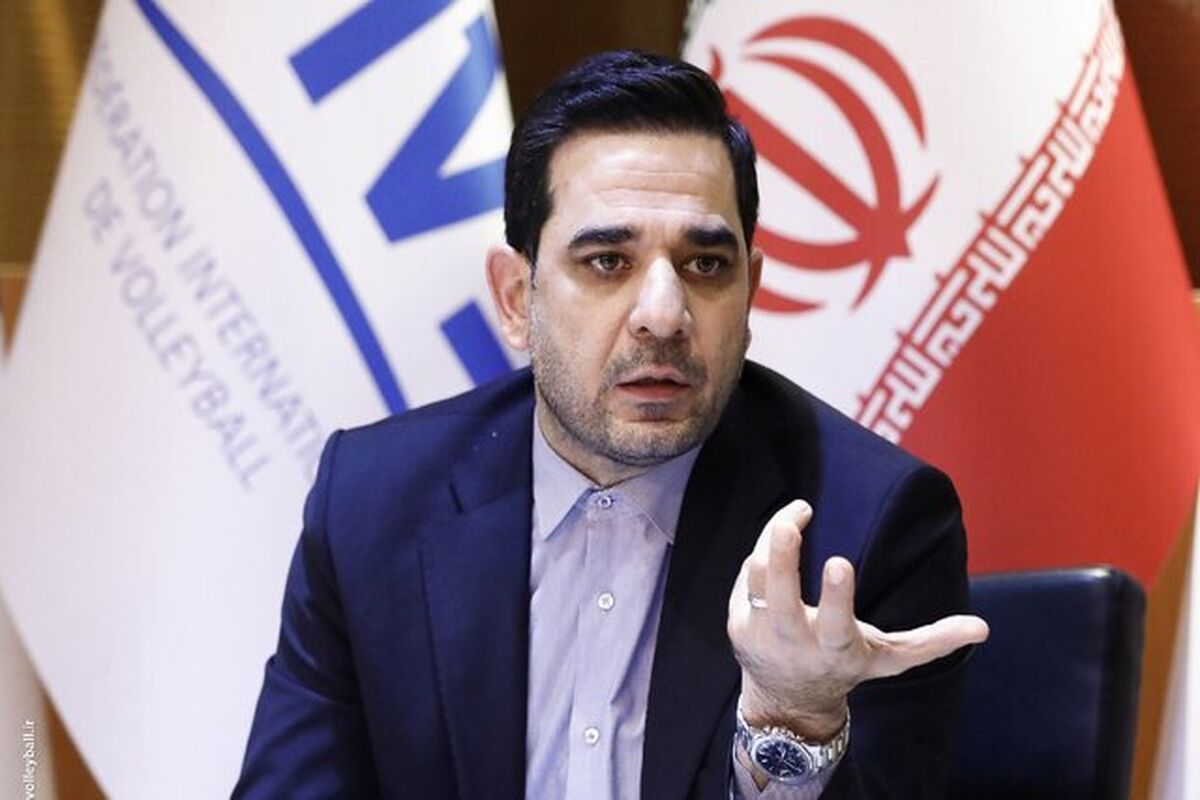 میلاد تقوی رئیس فدراسیون والیبال