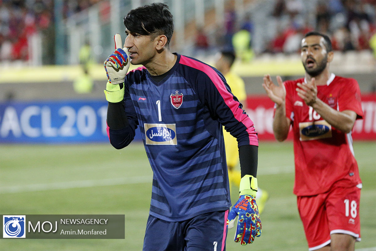 دیدار تیم های فوتبال پرسپولیس و السد قطر