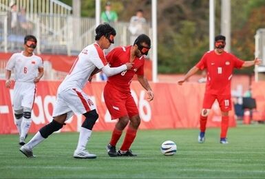 تیم ملی فوتبال نابینایان مدال برنز بازی‌های پاراآسیایی را بدست آورد