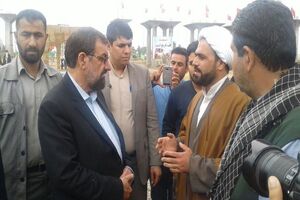 بازدید و روایت محسن رضایی از منطقه عملیاتی فتح‌المبین