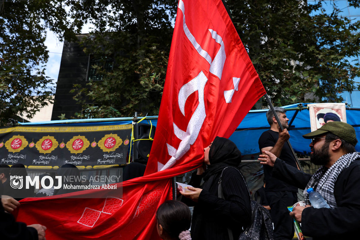 پیاده‌روی جاماندگان اربعین در تهران