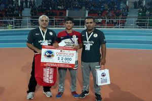 امامی به مدال طلا رسید