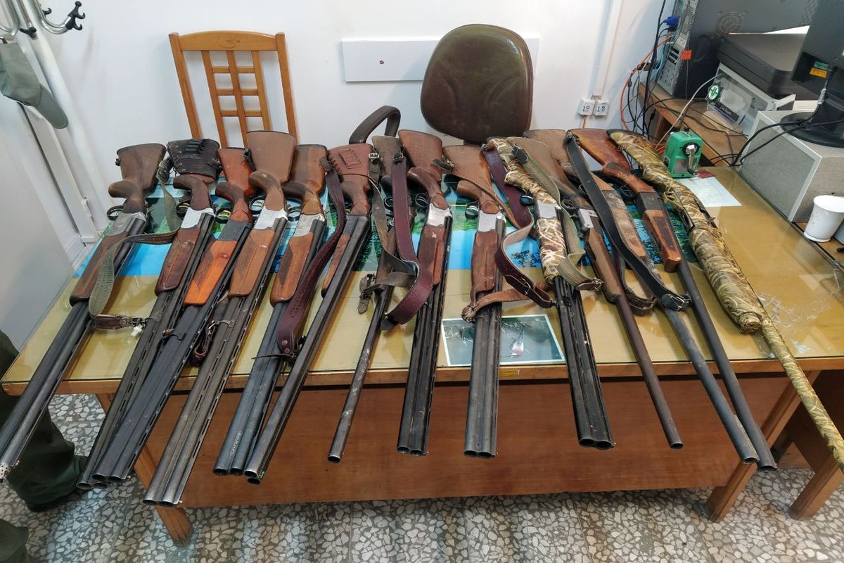 کشف سلاح شکاری توسط محیط زیست مازندران