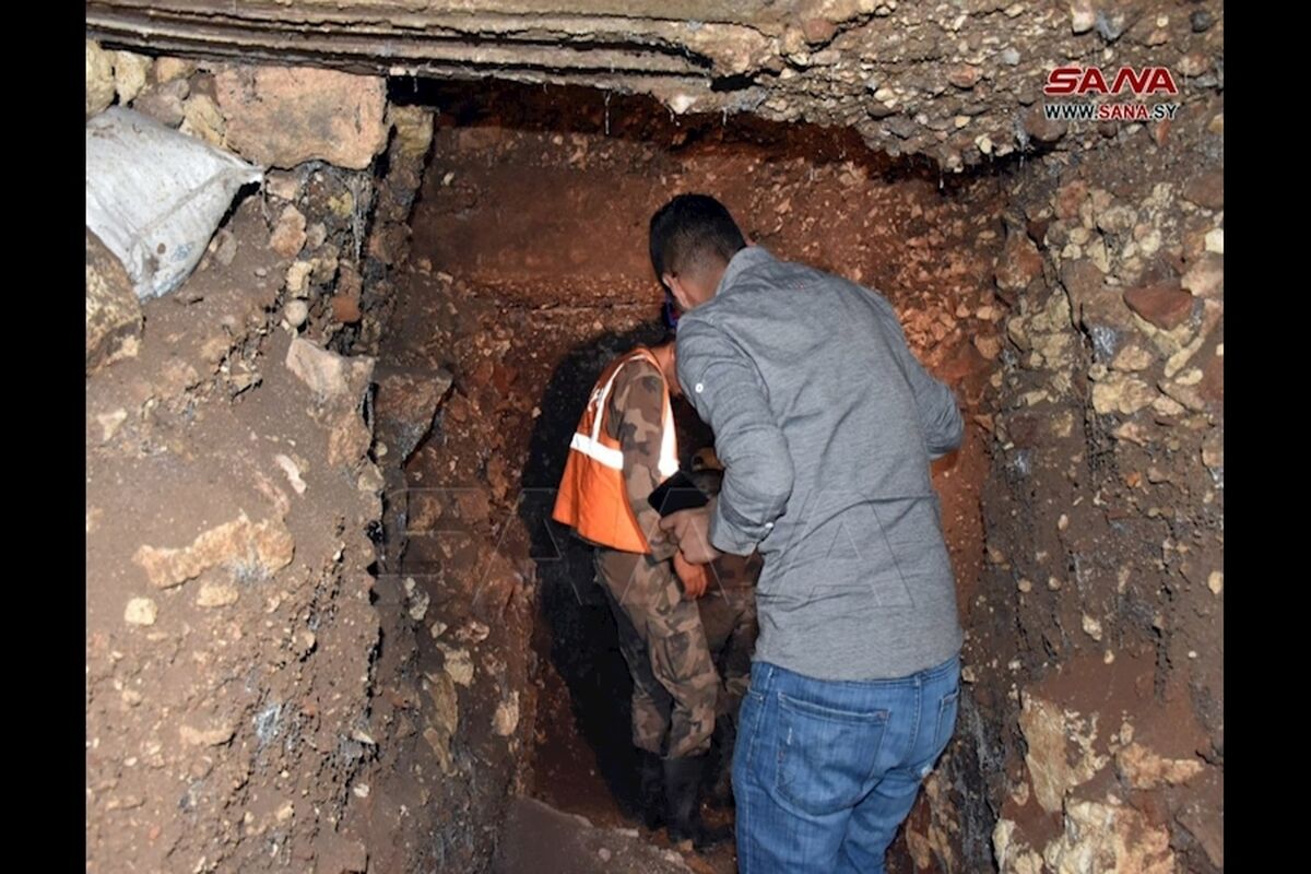 کشف تونل مخفی تروریست‌های داعش در سوریه