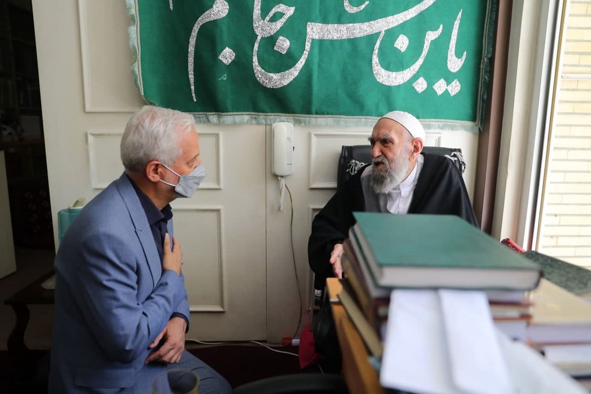 ملاقات شهردار اصفهان و یت اله ناصری