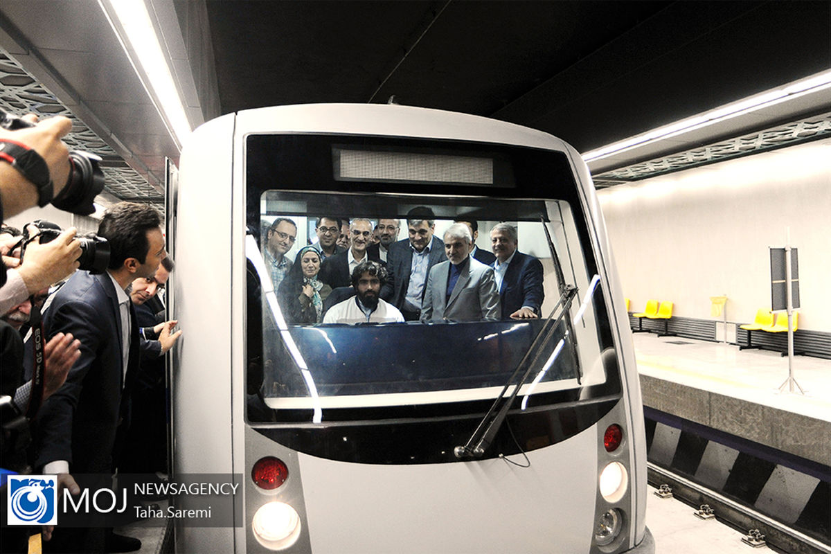 افتتاح بخش شرقی خط ۷ مترو تهران