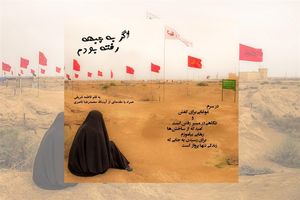 کتاب اگر به جبهه رفته بودم، نوشته فاطمه شریفی رونمایی شد