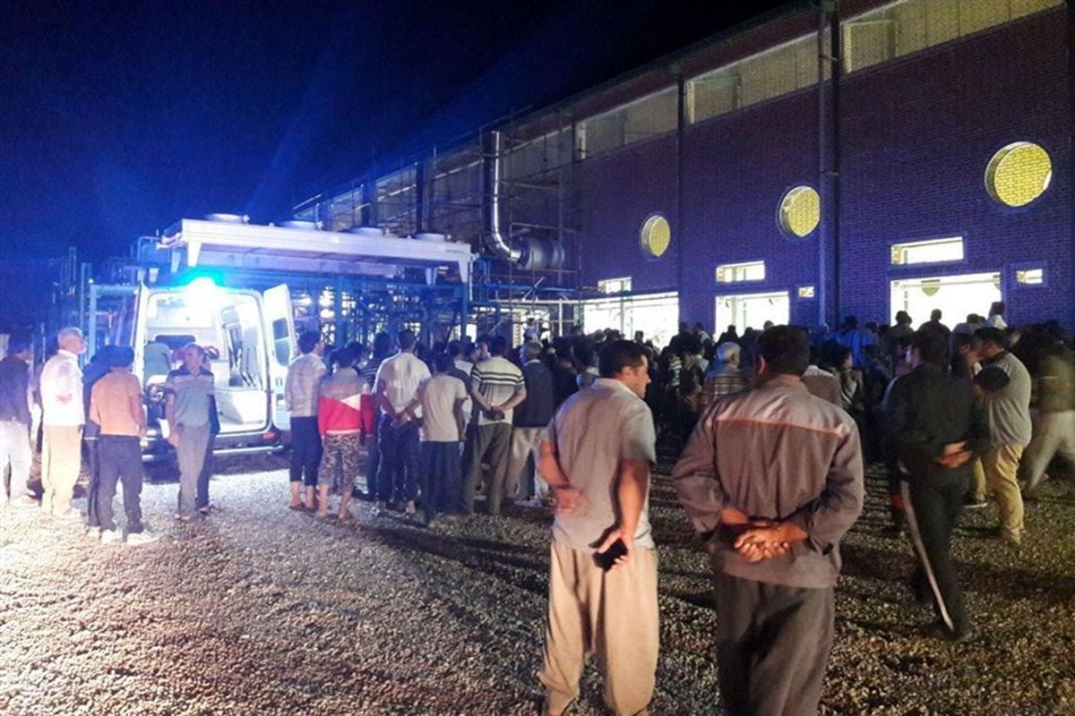 ریزش کانال در شهرستان مراوه‌تپه