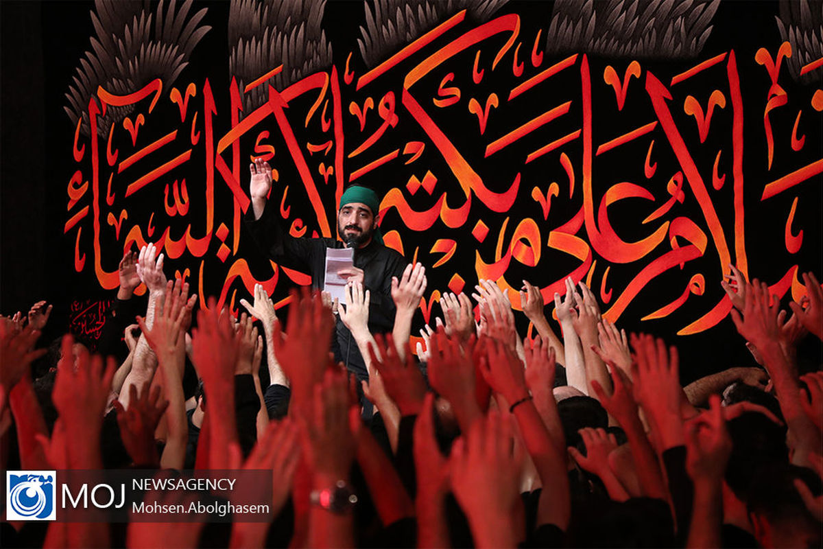 عزاداری+شب+هشتم+ماه+محرم+در+هئیت+ریحانه+الحسین(ع)