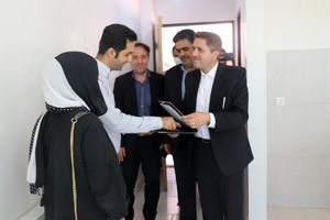 افتتاح همزمان ۶۵۰ واحد مسکونی با حضور فرماندار رشت 
