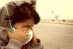 وضعیت قرمز کیفیت هوای بندرعباس