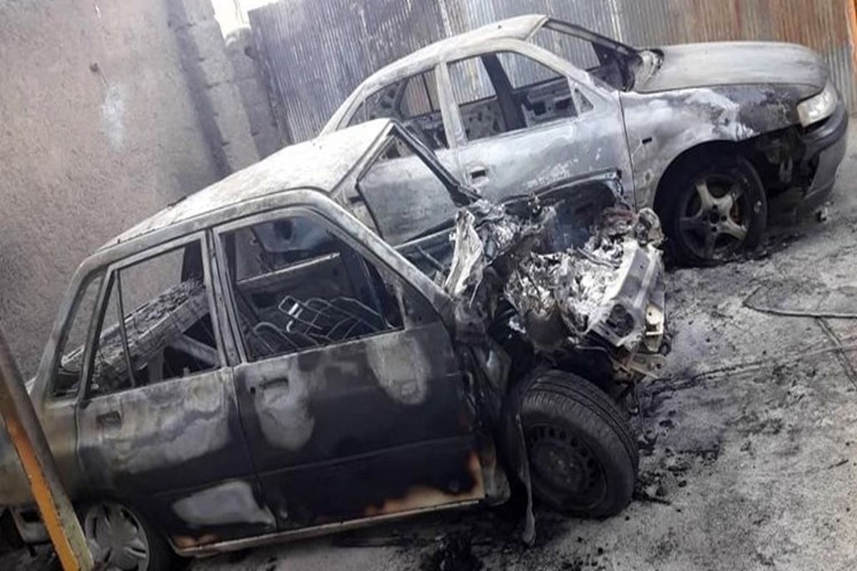 آتش سوزی شهرک تعمیرکاران