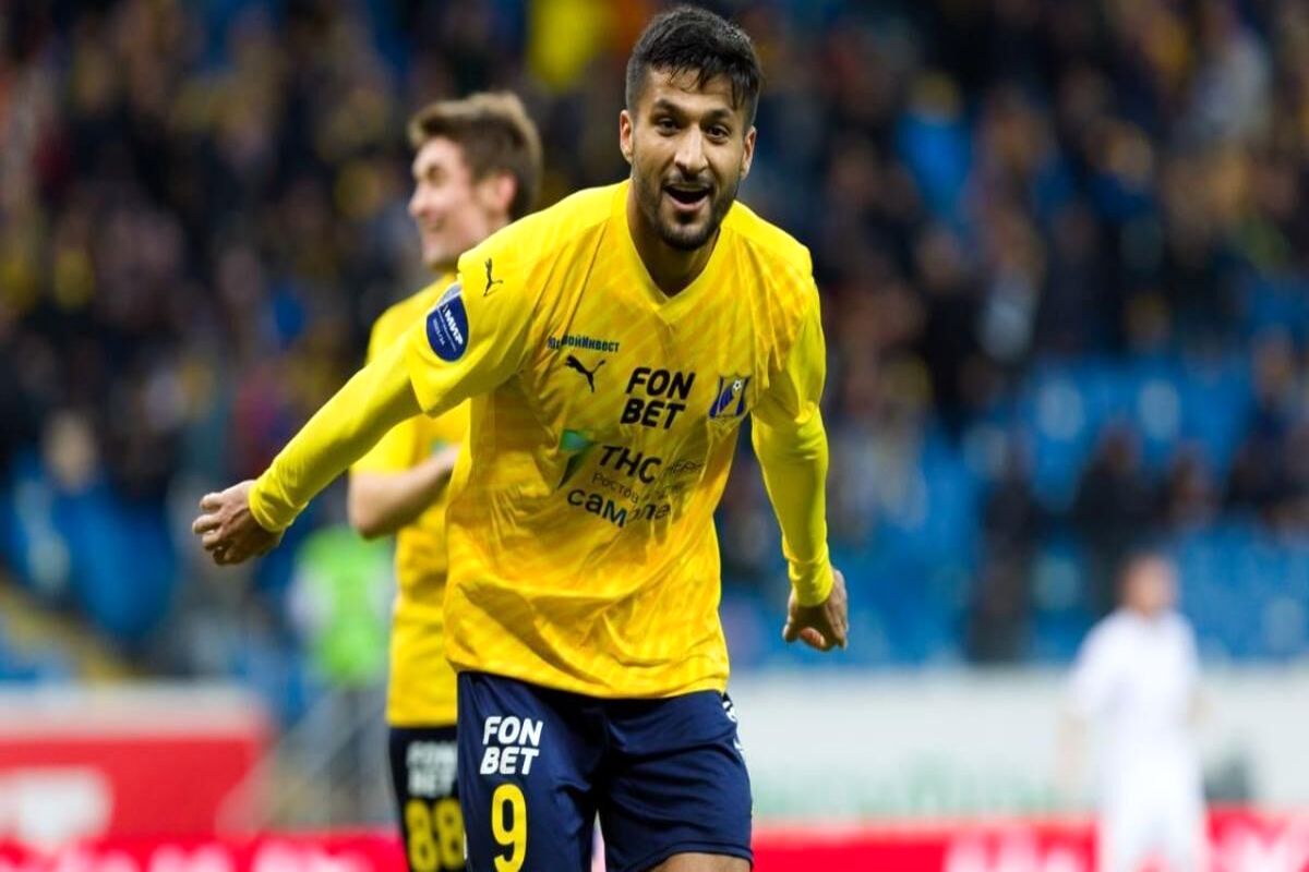 بازیکن ایرانی تیم فوتبال روسیه