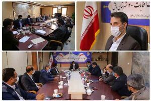 بررسی صلاحیت داوطلبان ششمین دوره انتخابات شورای اسلامی شهر بافق در هیئت اجرایی