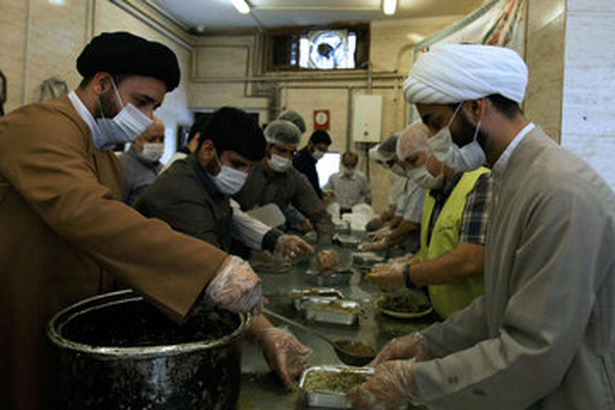 توزیع غذا