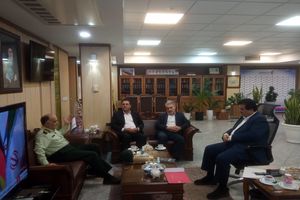 نشست مشترک مدیرعامل بانک رفاه کارگران و رئیس پلیس نظارت بر اماکن عمومی فراجا برگزار شد