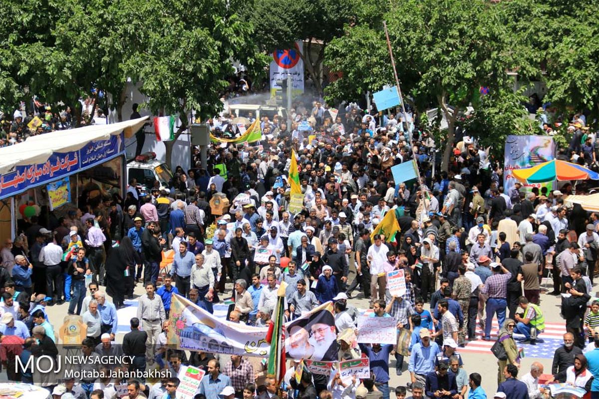 راهپیمایی روز جهانی قدس در اصفهان