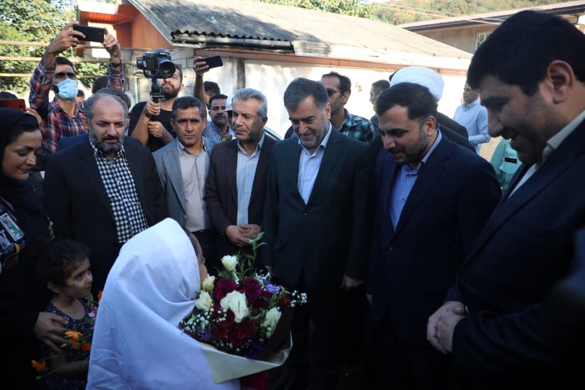 وزیر ارتباطات در مازندران