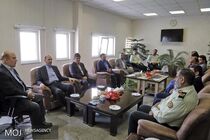 دیدار استاندار آذربایجان شرقی با فرمانده جدید انتظامی استان