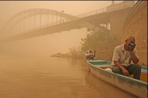 اهواز، دزفول و شوشتر میزبان گرد و غبار ببیش از حد مجاز شدند