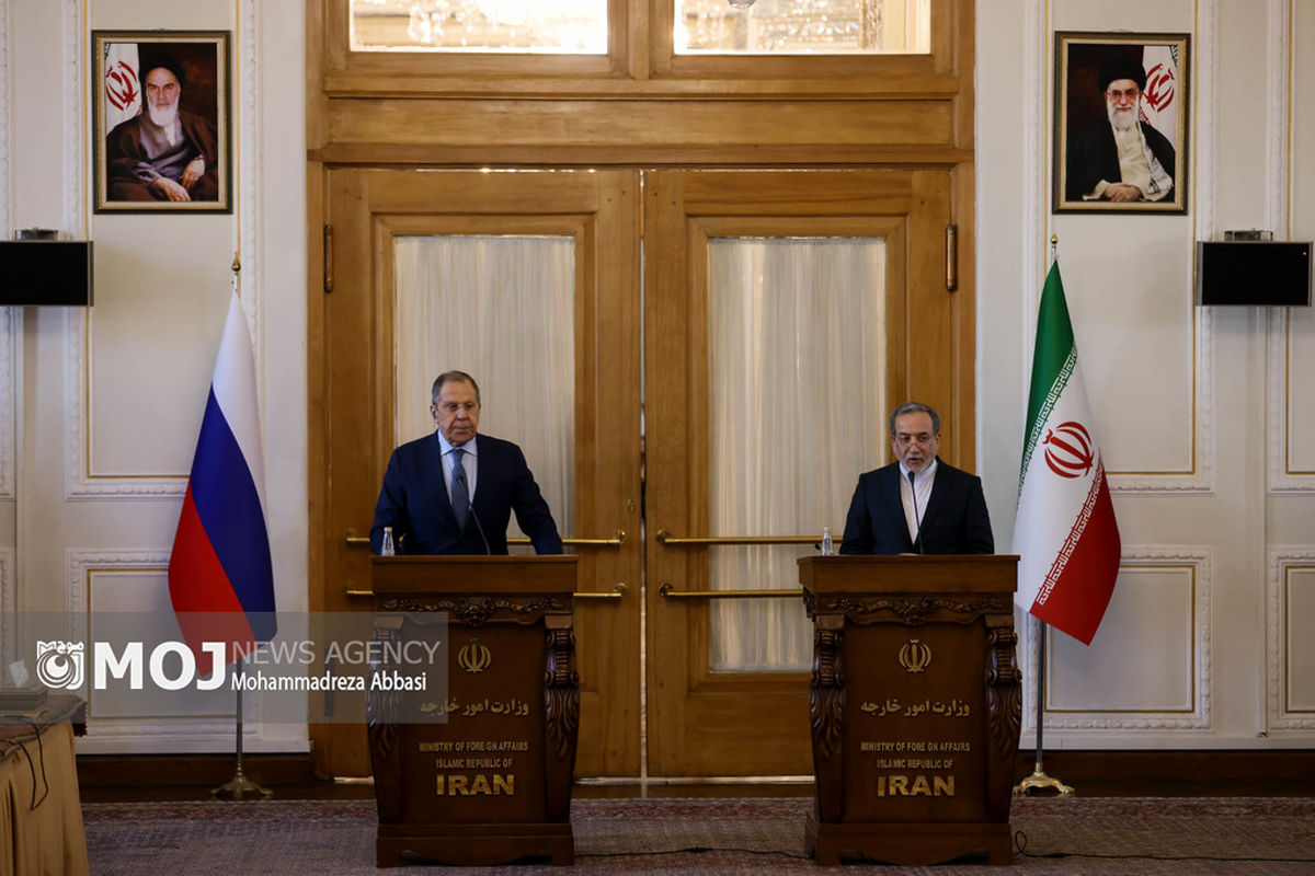 دیدار وزرای امور خارجه ایران و روسیه