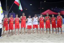 هندبال ساحلی ایران در آسیا نایب قهرمان شد