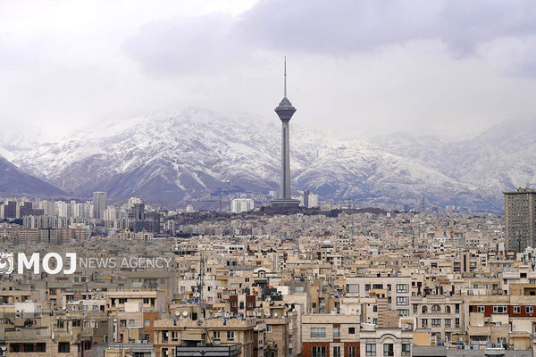 کیفیت هوای تهران ۱۵ فروردین ۱۴۰۴ / شاخص کیفیت هوای تهران روی عدد ۷۱ و سالم است