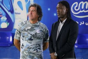 گفت‌وگوی صمیمی سیدورف و ساپینتو پیش از آغاز تمرینات استقلال