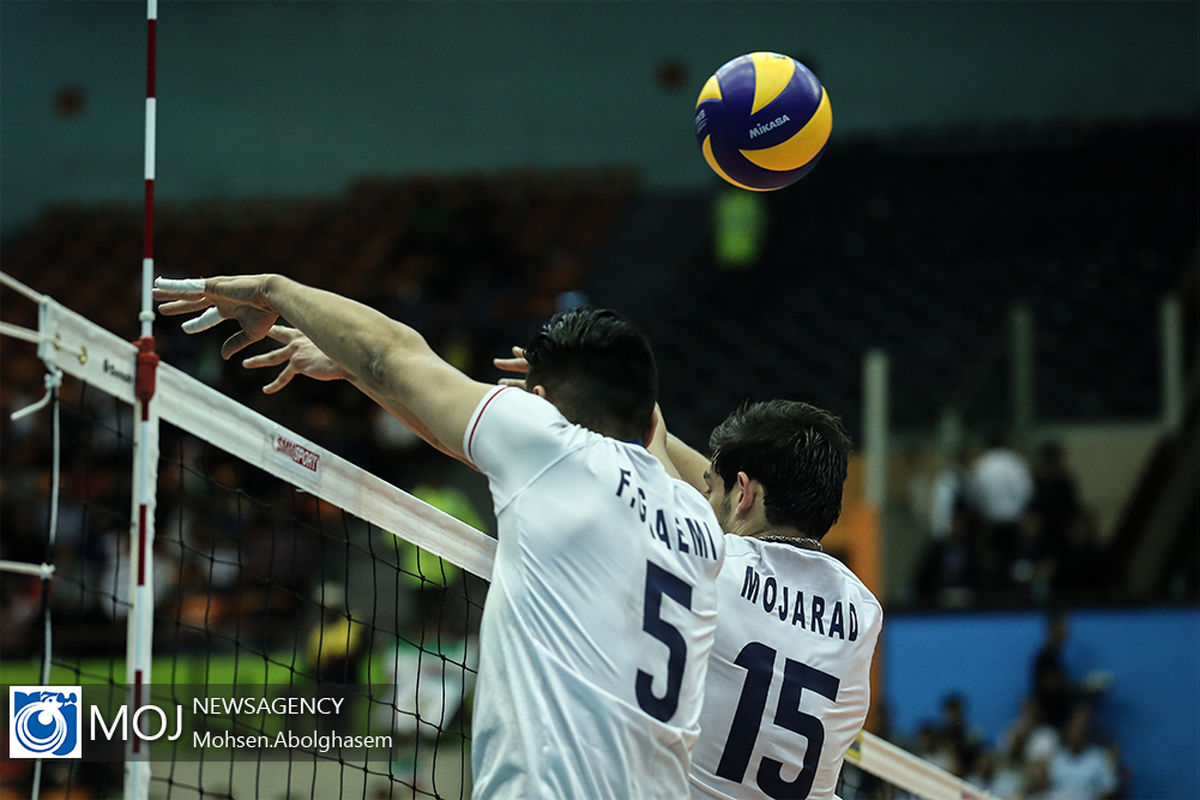 دیدار تیم های ملی والیبال ایران و استرالیا