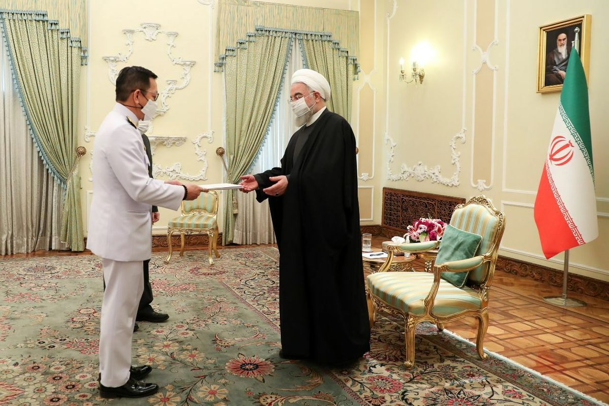 دریافت استوارنامه سفیر جدید تایلند در تهران