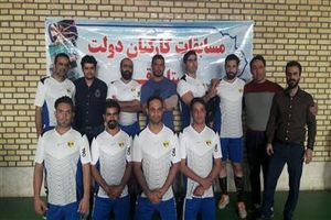 کسب عنوان قهرمانی مسابقات طناب کشی توسط شرکت توزیع برق استان قم