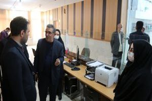 بازدید مدیر عامل آبفای استان از آبفای منطقه ۴ شهر اصفهان
