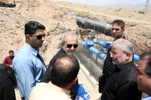 رئیس‌جمهور از سد کرج و پروژه انتقال آب زیاران به بیلقان بازدید کرد